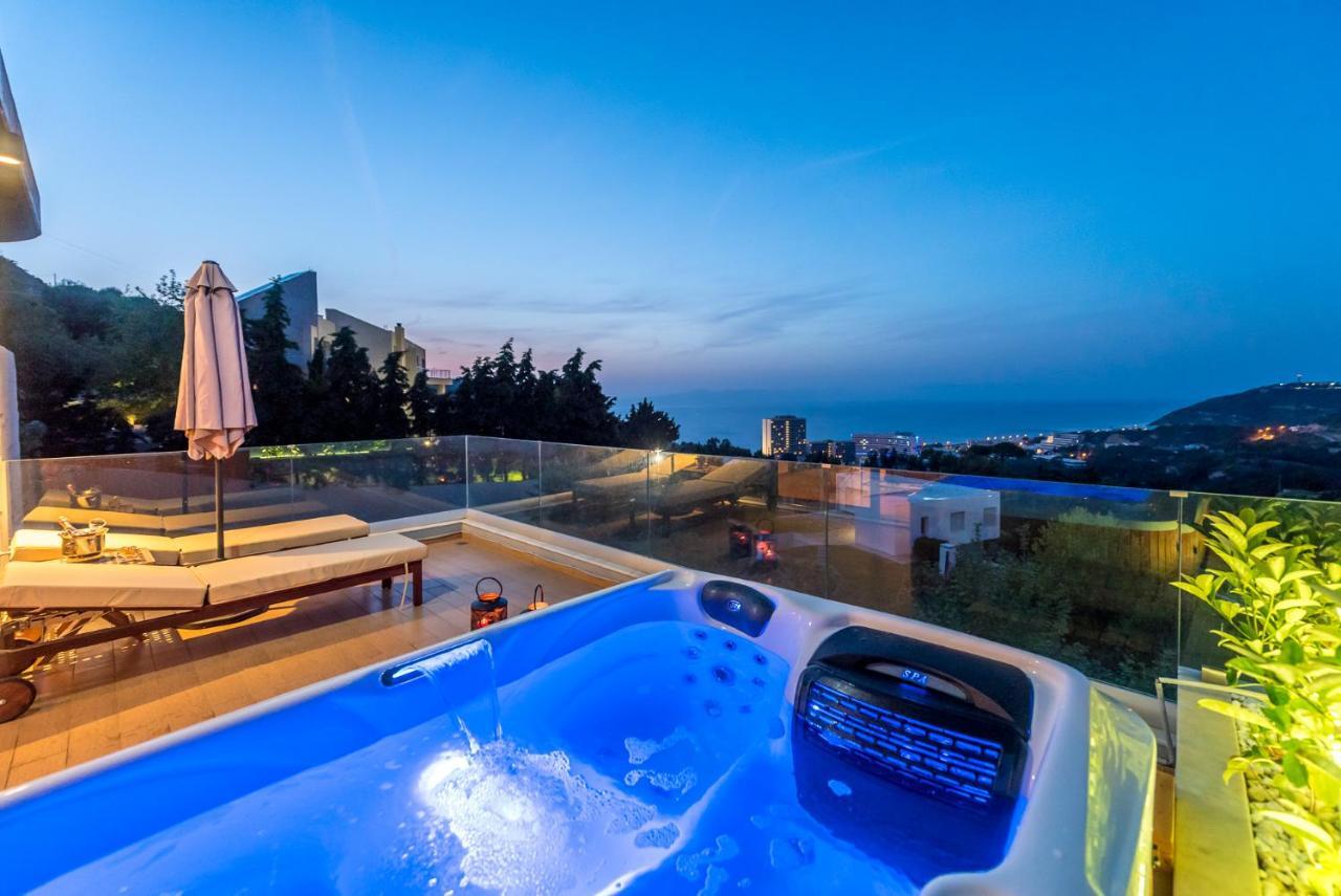 Flyviewflatsgold Privatehottub With Seaview Apartment Ixia  Exterior photo